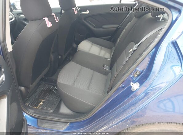 3KPFK4A79HE098097 2017 KIA FORTE Синий Вид наклейки с VIN-кодом
