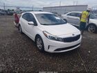 2017 Kia Forte Lx White vin: 3KPFK4A7XHE043285