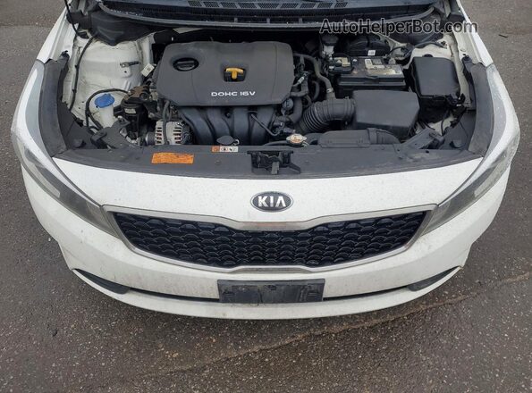 3KPFK4A7XHE094012 2017 KIA FORTE Белый Вид задней части салона