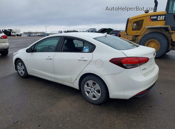 3KPFK4A7XHE094012 2017 KIA FORTE Белый Задняя левая четверть