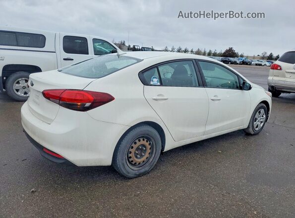 3KPFK4A7XHE094012 2017 KIA FORTE Белый Задняя правая четверть