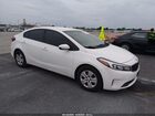 2017 Kia Forte Lx White vin: 3KPFK4A7XHE097279