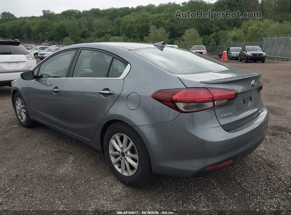 3KPFL4A70HE108397 2017 KIA FORTE Синий Задняя левая четверть