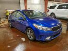 2018 Kia Forte Lx Синий vin: 3KPFL4A71JE174267