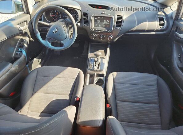 3KPFL4A71JE220146 2018 KIA FORTE Silver წინა პანელის ხედი