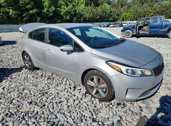 3KPFL4A71JE220146 2018 KIA FORTE Silver წინა მარჯვენა