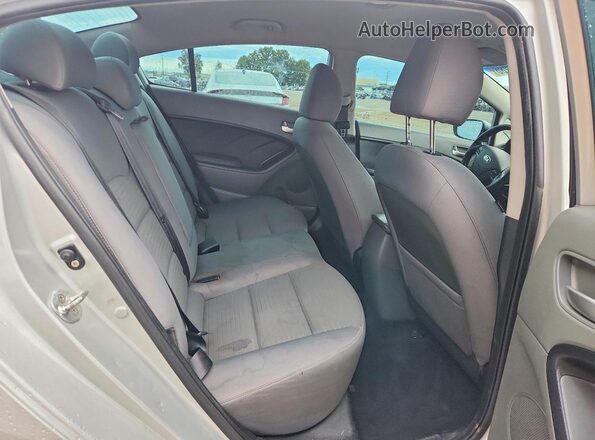 3KPFL4A73HE036918 2017 KIA FORTE Серебряный Вид задних сидений