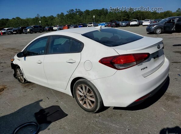 3KPFL4A75HE013429 2017 KIA FORTE Белый Задняя левая четверть