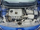2017 Kia Forte Lx Синий vin: 3KPFL4A75HE053588