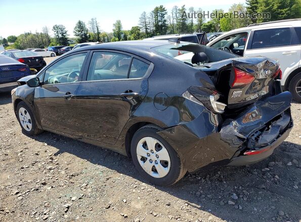 3KPFL4A78JE280666 2018 KIA FORTE Black Tył lewy