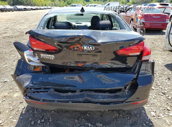 3KPFL4A78JE280666 2018 KIA FORTE Black Widok z tyłu