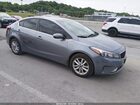 2017 Kia Forte S Blue vin: 3KPFL4A79HE037877