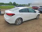 2018 Kia Forte Lx Белый vin: 3KPFL4A7XJE185056