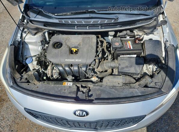 3KPFL4A7XJE214538 2018 KIA FORTE Серебряный Вид задней части салона