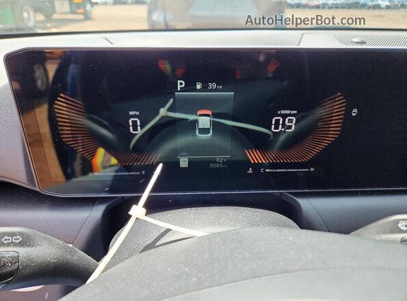 3KPFT4DE0SE010715 2025 KIA K4 Синий Вид щитка приборов
