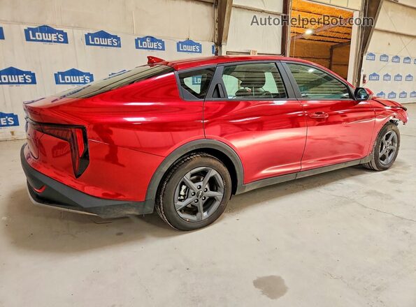 3KPFT4DE0SE089237 2025 KIA K4 Красный Задняя правая четверть