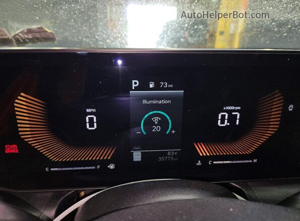 3KPFT4DE0SE097225 2025 KIA K4 Серый Вид щитка приборов