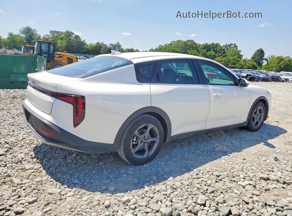 3KPFT4DE0SE118719 2025 KIA K4 Белый Задняя правая четверть