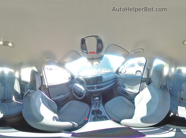 3KPFT4DE0SE209232 2025 KIA K4 Silver Vista de la etiqueta del VIN
