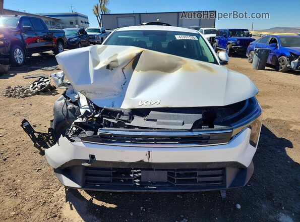 3KPFT4DE1SE200538 2025 KIA K4 White Vista frontal