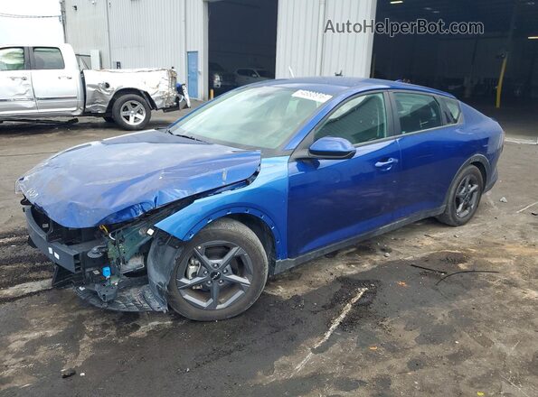 3KPFT4DE2SE064050 2025 KIA K4 Синий Передняя левая четверть