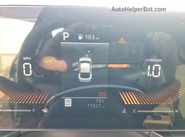 3KPFT4DE2SE096724 2025 KIA K4 Зеленый Вид щитка приборов