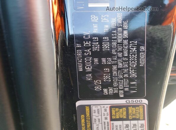 3KPFT4DE3SE194712 2025 KIA K4 Черный Вид подкапотного пространства