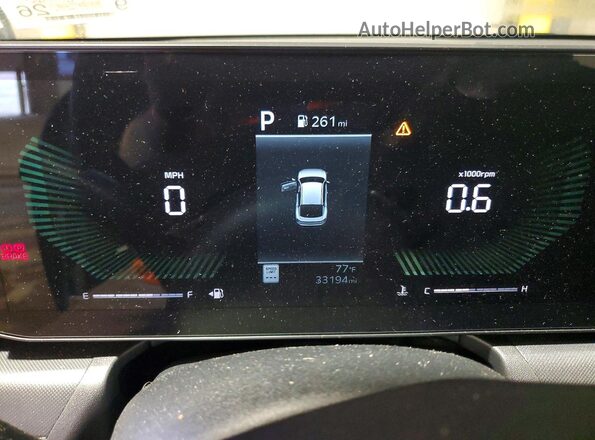 3KPFT4DE4SE061859 2025 KIA K4 Gray Widok zestawu wskaźników