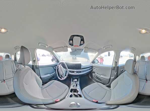 3KPFT4DE5SE065600 2025 KIA K4 Угольный Панорамный вид салона 360°