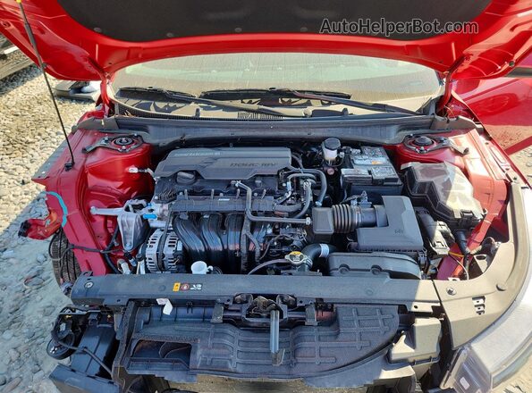 3KPFT4DEXSE004209 2025 KIA K4 Красный Вид задней части салона