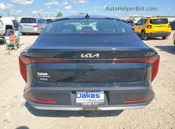 3KPFT4DEXSE170407 2025 KIA K4 Black Rear view