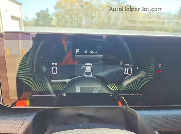 3KPFT4DEXSE219041 2025 KIA K4 Black Вид щитка приладів