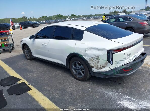 3KPFT4DEXSE225325 2025 KIA K4 White Tył lewy