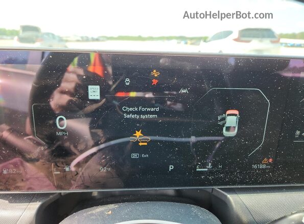 3KPFU4DE1SE222567 2025 KIA K4 Серый Вид щитка приборов