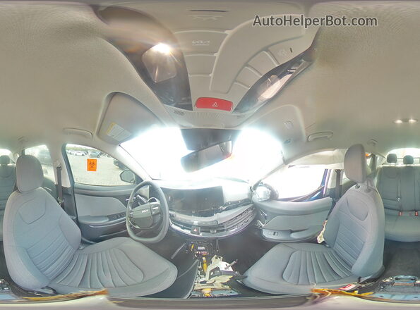 3KPFU4DE8SE070285 2025 KIA K4 Синий Панорамный вид салона 360°