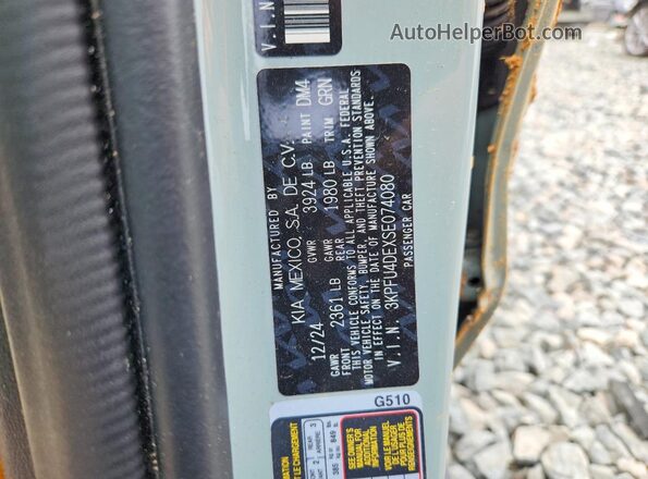 3KPFU4DEXSE074080 2025 KIA K4 Серый Вид подкапотного пространства