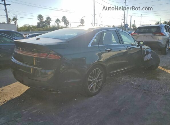 3LN6L2G9XGR610639 2016 LINCOLN MKZ Серый Задняя правая четверть