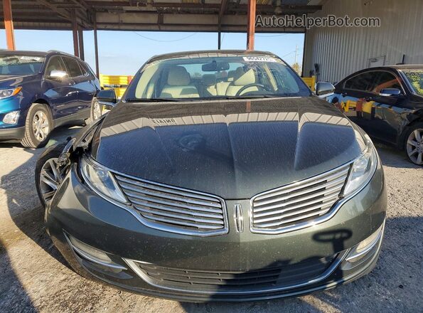 3LN6L2G9XGR610639 2016 LINCOLN MKZ Серый Вид спереди