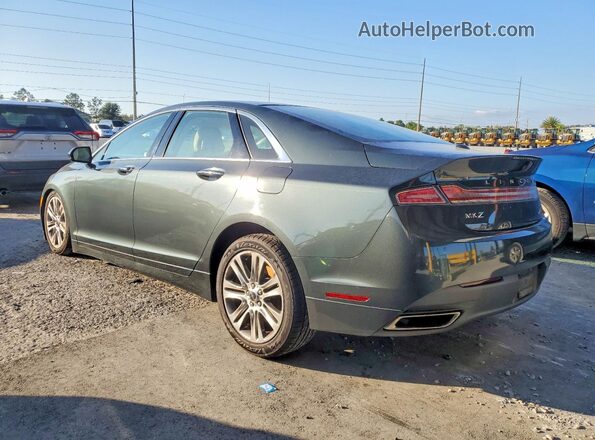 3LN6L2G9XGR610639 2016 LINCOLN MKZ Серый Задняя левая четверть