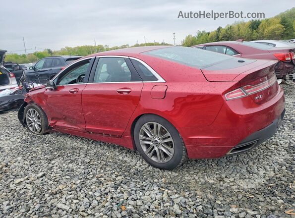 3LN6L2J94GR624013 2016 LINCOLN MKZ Красный Задняя левая четверть
