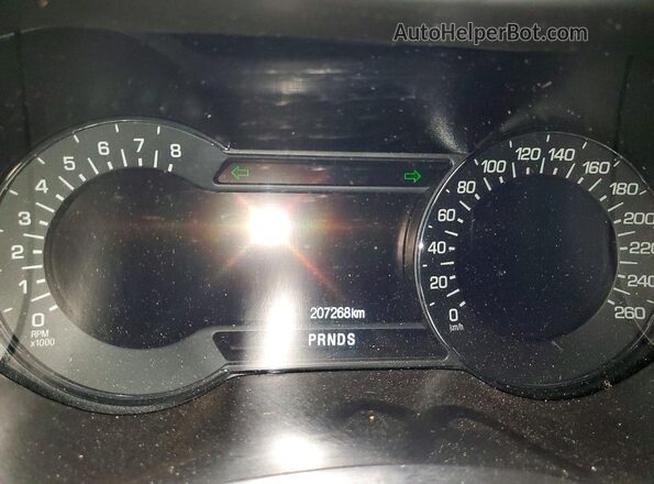 3LN6L2JK1GR600982 2016 LINCOLN MKZ Черный Вид щитка приборов
