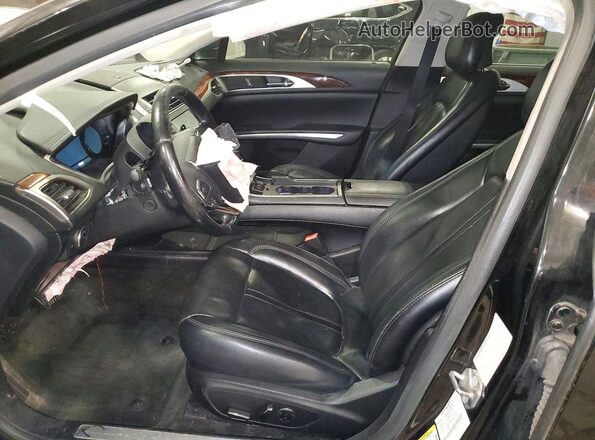 3LN6L2JK1GR600982 2016 LINCOLN MKZ Черный Вид салона спереди