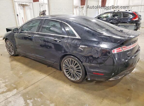 3LN6L2JK1GR600982 2016 LINCOLN MKZ Черный Задняя левая четверть