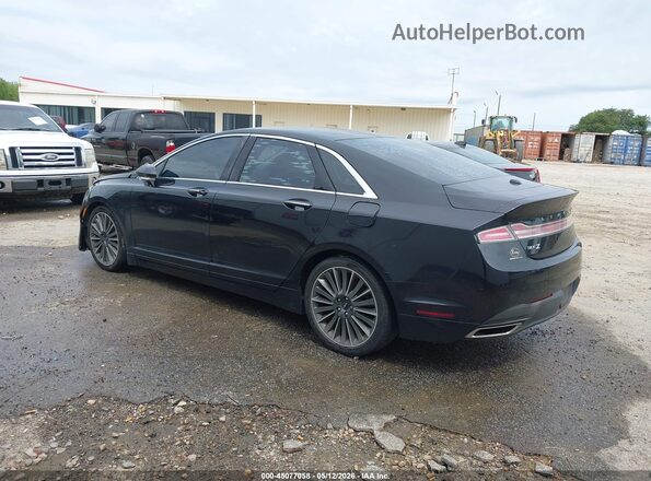 3LN6L2LU1GR620485 2016 LINCOLN MKZ HYBRID Black Հետևի ձախ