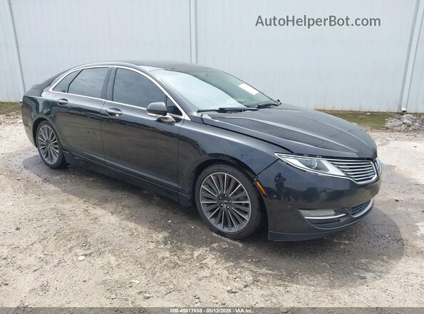 3LN6L2LU1GR620485 2016 LINCOLN MKZ HYBRID Black Առջևի աջ