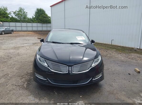 3LN6L2LU1GR620485 2016 LINCOLN MKZ HYBRID Black Դիմացի տեսք