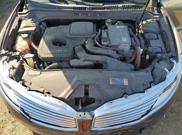 3LN6L2LU3GR634436 2016 LINCOLN MKZ Серый Вид задней части салона