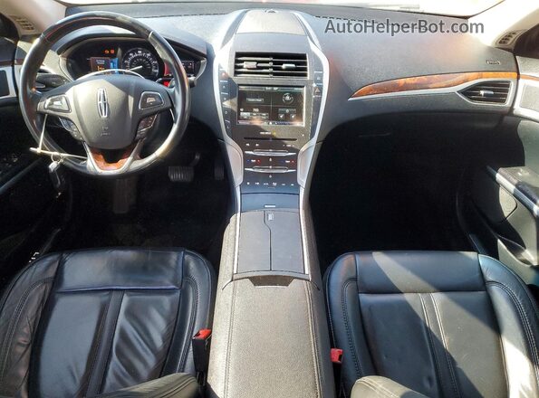 3LN6L2LU5GR624572 2016 LINCOLN MKZ Серый Вид панели приборов
