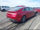 2016 Lincoln Mkz Hybrid   Red vin: 3LN6L2LU9GR608388