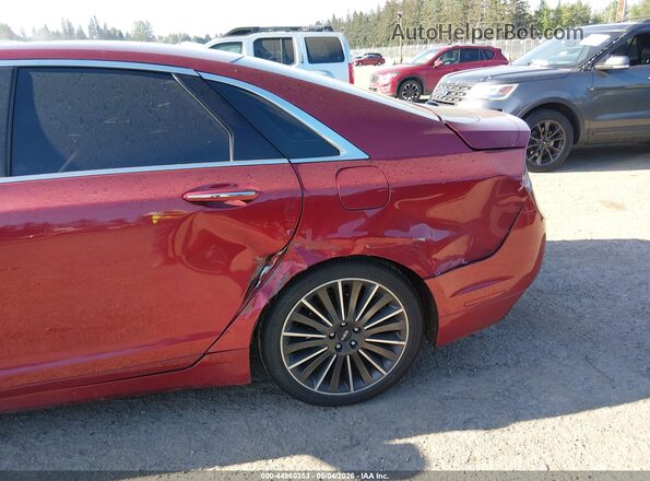 3LN6L2LU9GR631640 2016 LINCOLN MKZ HYBRID Бордовый Панорамный вид салона 360°